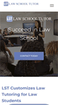 Mobile Screenshot of law-school-tutor.com